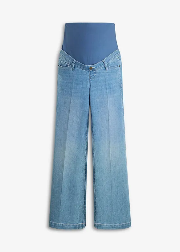 Mama jeans i elastisk denim, Full length, bonprix