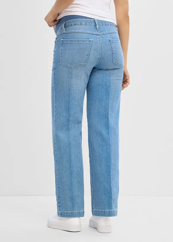 Mama jeans i elastisk denim, Full length, bonprix