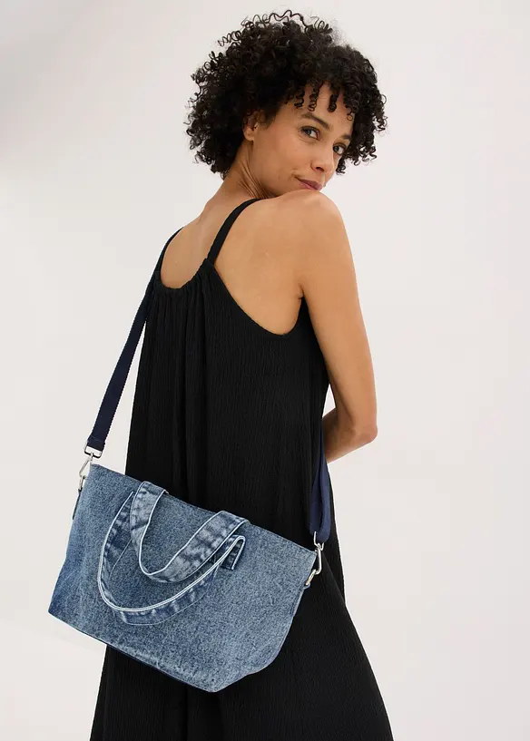 Veske i denim, bonprix