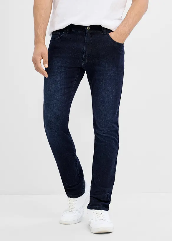 Slim fit Jeans med stretchlinning, straight, bonprix