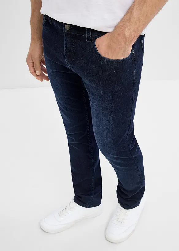 Slim fit Jeans med stretchlinning, straight, bonprix