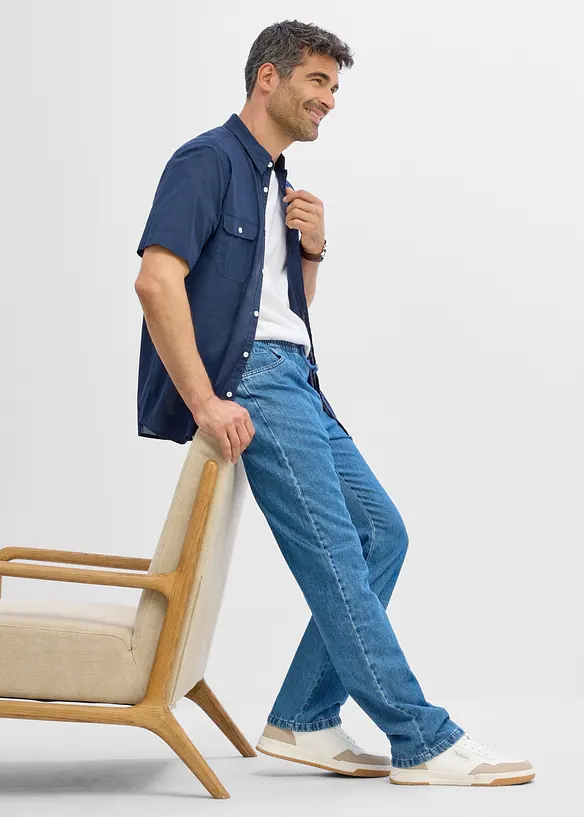Classic fit pull on-jeans, straight, bonprix