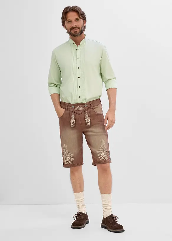 Draktskjorte av bomull i Regular Fit, bonprix
