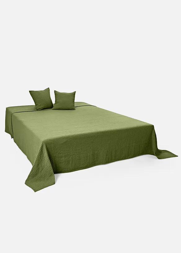 Putetrekk i vaffelpik&eacute; (2-pack), bonprix