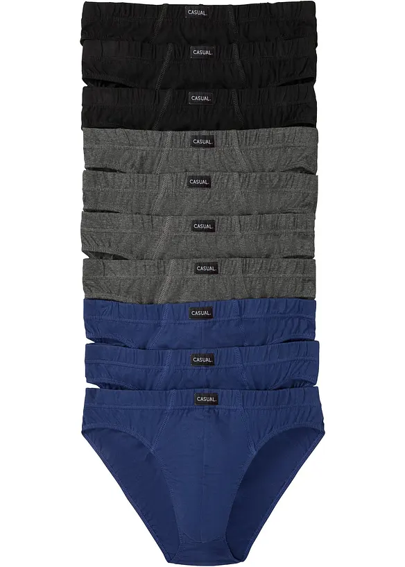 Truse med myk bomull (10-pack), bonprix