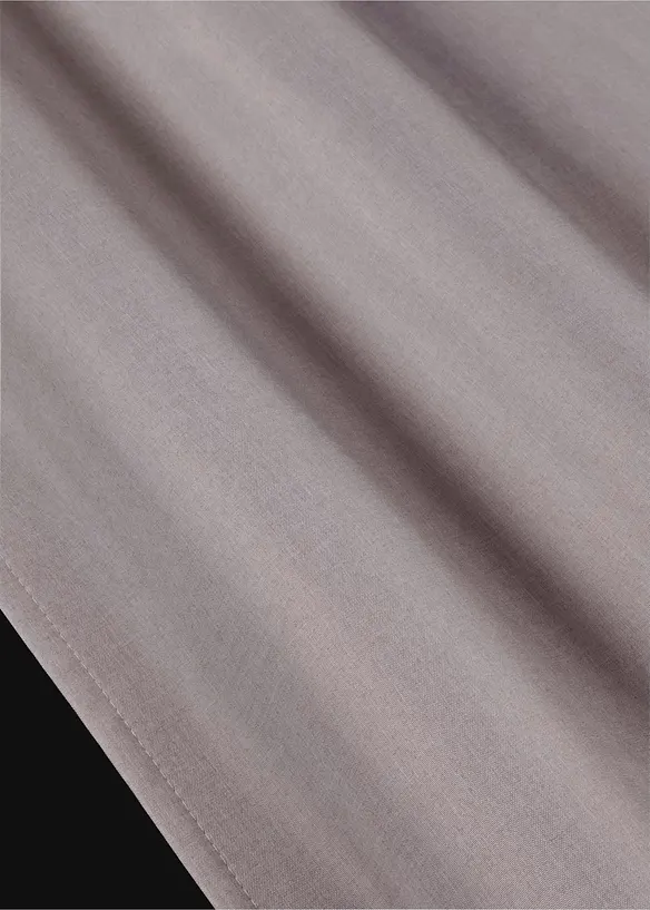 Varmeisolerende gardin med myk fleece p&aring; baksiden, f&aring;s ogs&aring; i ekstra lang (1-pack), bonprix