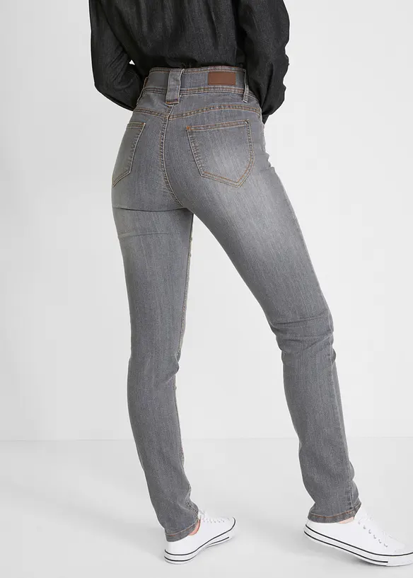Slim fit-jeans High waist, komfortstretch, bonprix