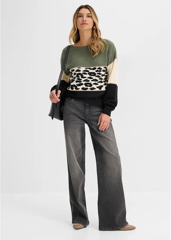 Oversized genser, bonprix