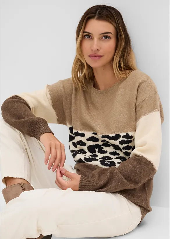 Oversized genser, bonprix