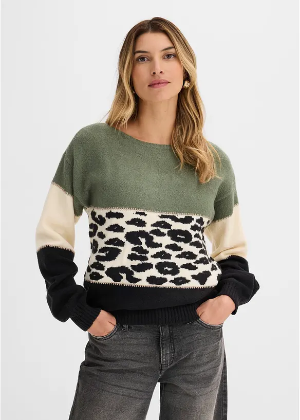 Oversized genser, bonprix
