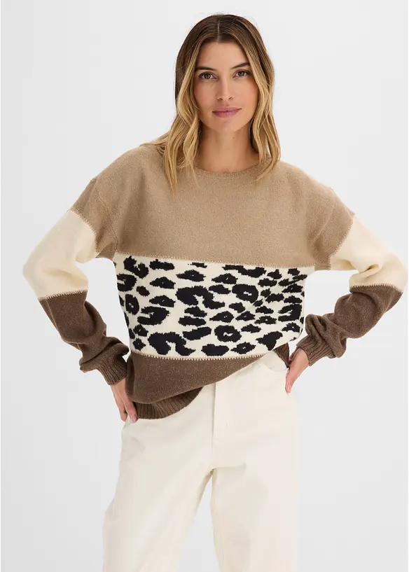 Oversized genser, bonprix