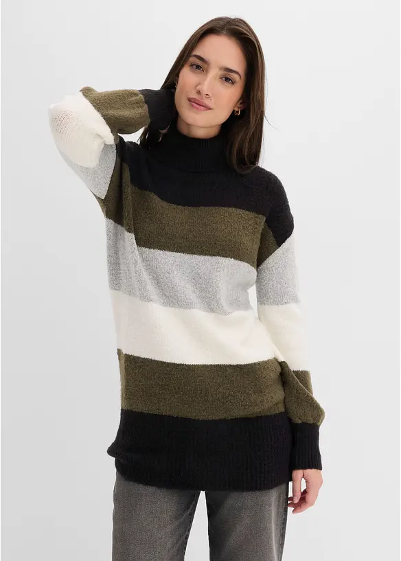 Strikket kjole, bonprix
