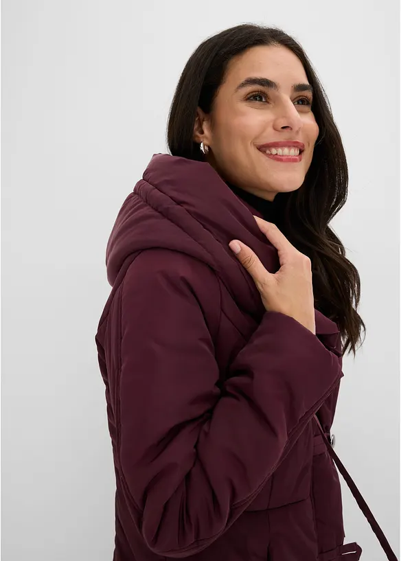 Kort k&aring;pe i loose fit, bonprix