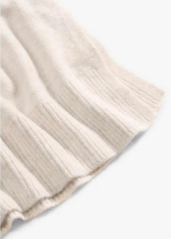 Oversized, strikket midikjole, bonprix