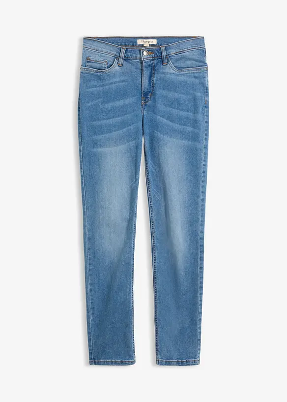 Straight-jeans Mid Waist, Stretch, bonprix