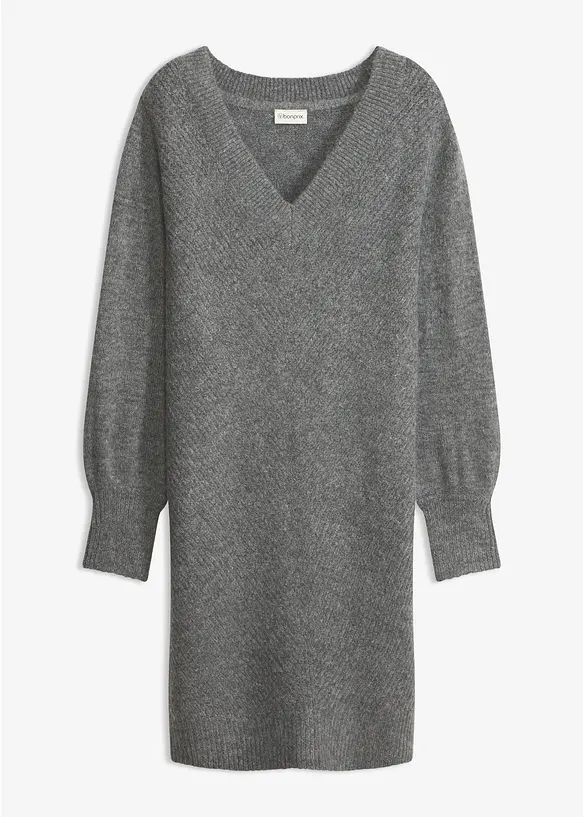 Strikket kjole, bonprix