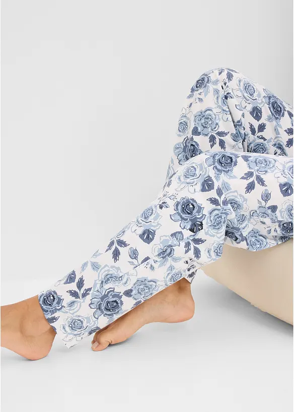 Pyjamas i 100% &oslash;kologisk bomull, bonprix