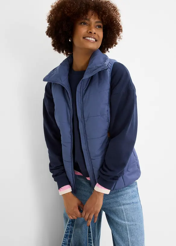 Outdoor-vest med st&aring;krage, bonprix