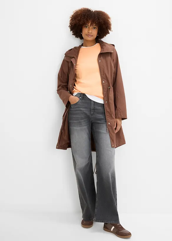 Parkas med hette, bonprix