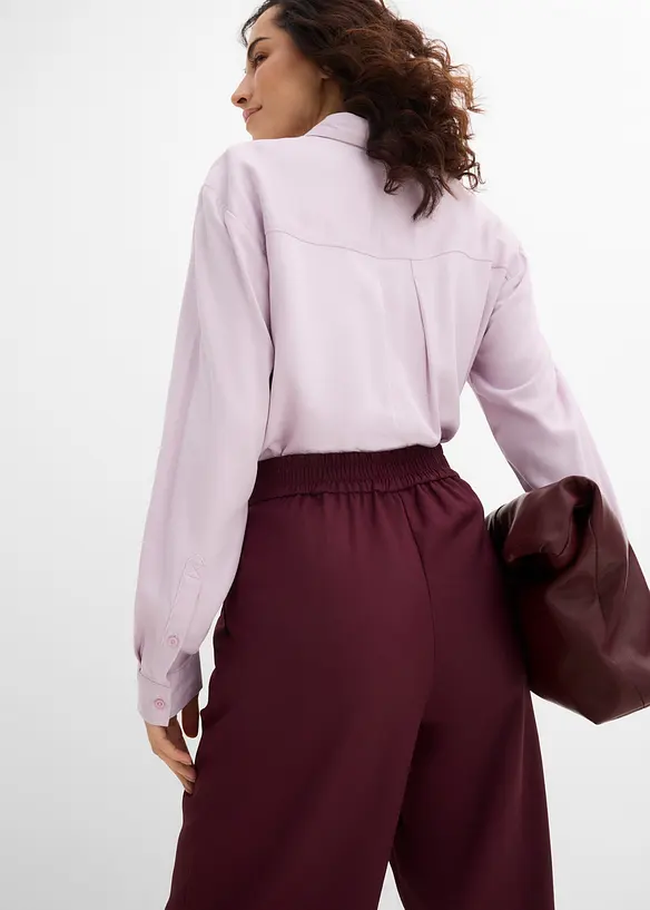 Pull on-bukse med twillstruktur, bonprix