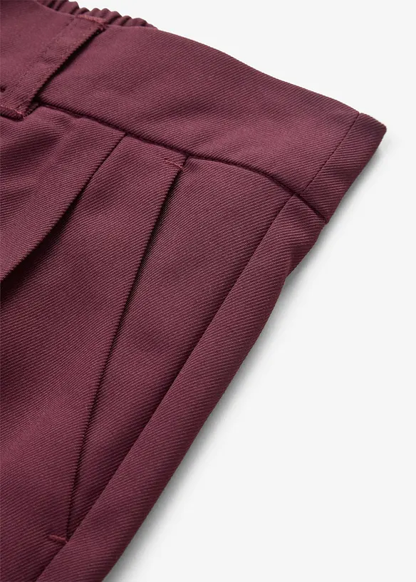 Pull on-bukse med twillstruktur, bonprix
