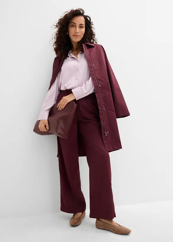 Pull on-bukse med twillstruktur, bonprix