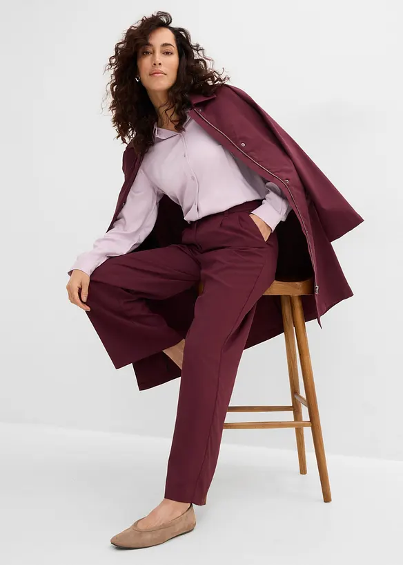 Pull on-bukse med twillstruktur, bonprix