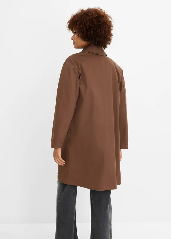 Vannavvisende trenchcoat, oversized, bonprix