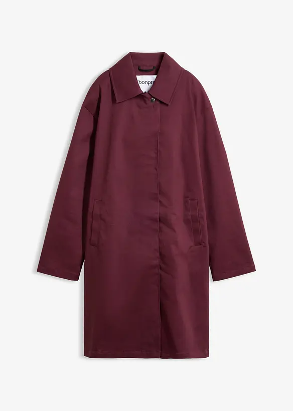 Vannavvisende trenchcoat, oversized, bonprix