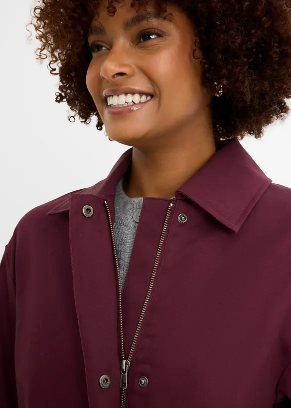 Vannavvisende trenchcoat, oversized, bonprix