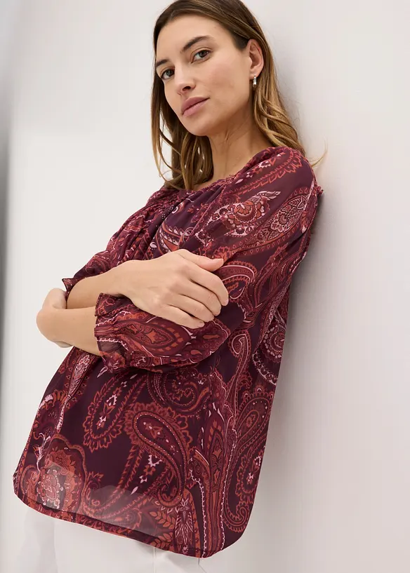 Chiffonbluse, bonprix