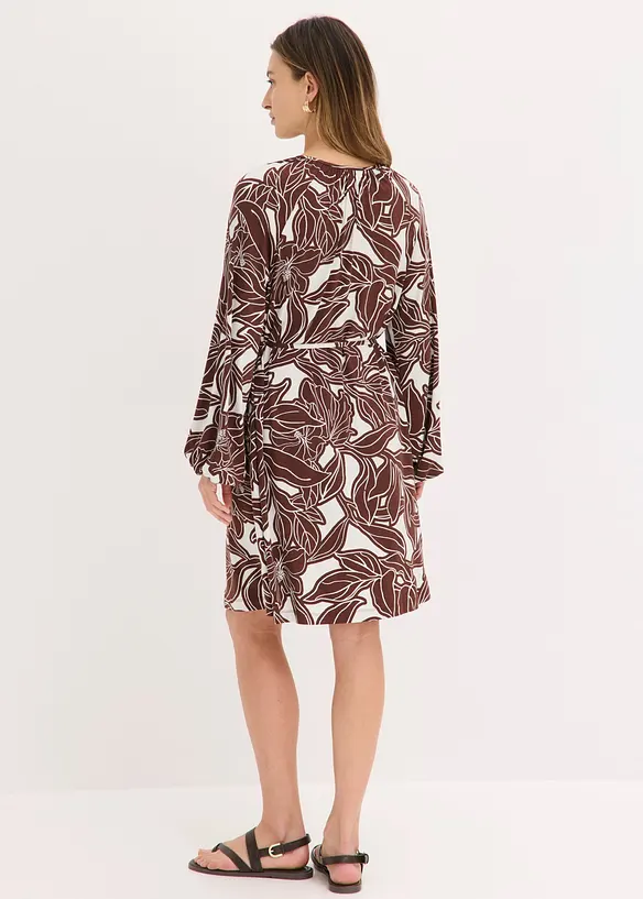 Jerseykjole i myk viskosemiks, bonprix