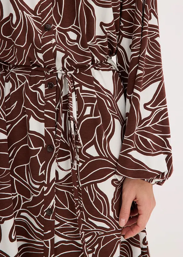 Jerseykjole i myk viskosemiks, bonprix