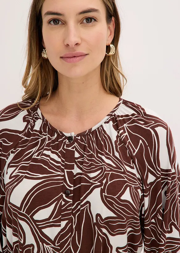 Jerseykjole i myk viskosemiks, bonprix