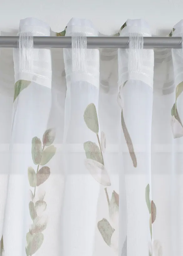 Gardin med blomsterm&oslash;nster (1-pack), bonprix