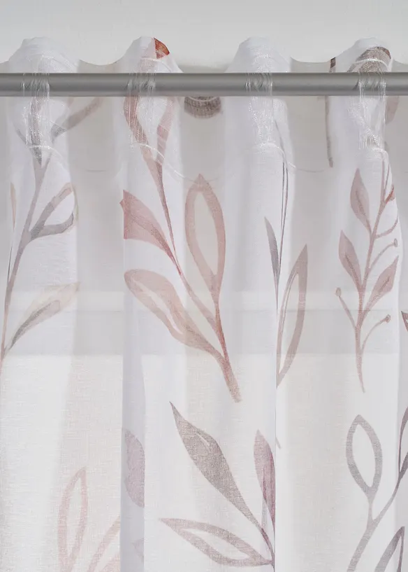 Gardin med resirkulert polyester (1-pack), bonprix