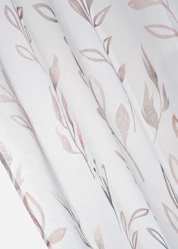 Gardin med resirkulert polyester (1-pack), bonprix