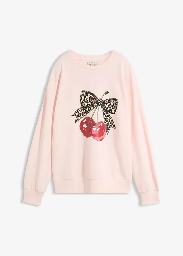 Sweatshirt i 100% &oslash;kologisk bomull, bonprix