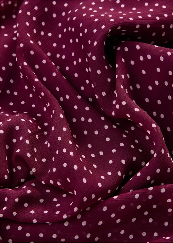 Maxikjole i chiffon, bonprix