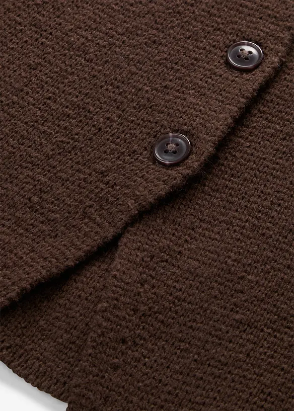 Vest i milanostrikk, bonprix