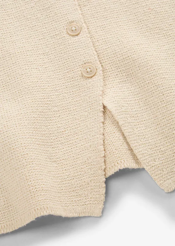 Vest i milanostrikk, bonprix