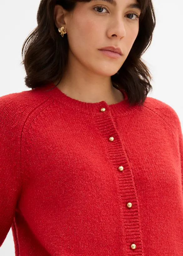 Cardigan med 3/4-lange ermer, bonprix