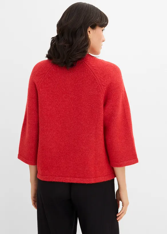 Cardigan med 3/4-lange ermer, bonprix