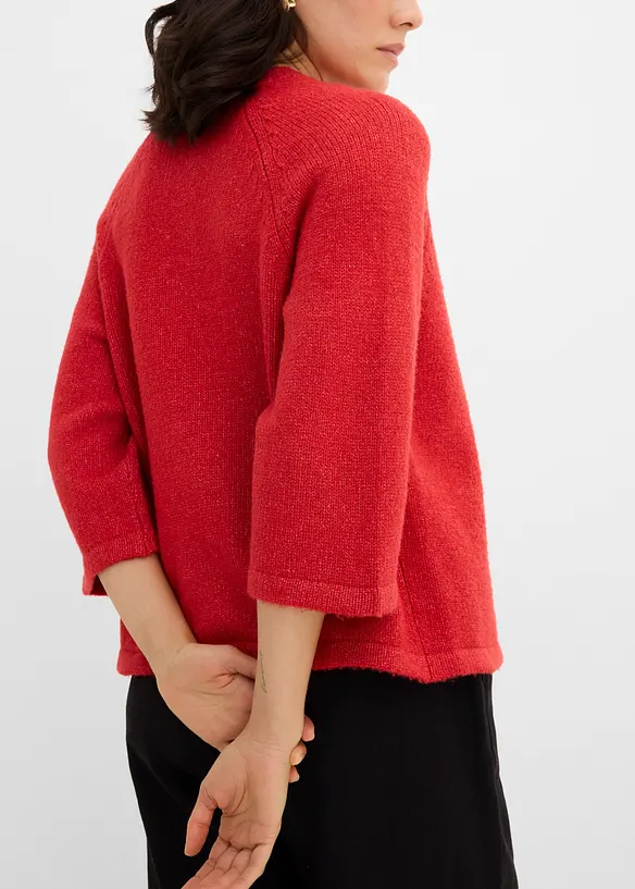 Cardigan med 3/4-lange ermer, bonprix