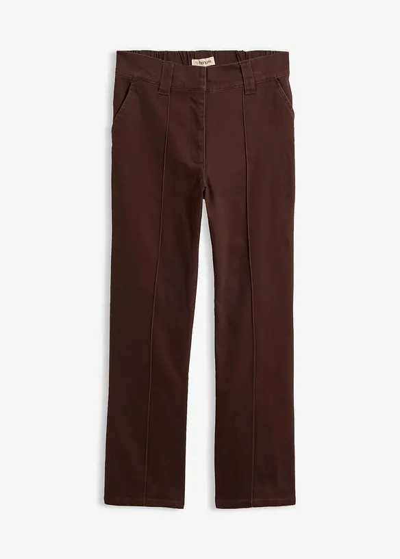 Twillbukse av bomullsstretch, bonprix