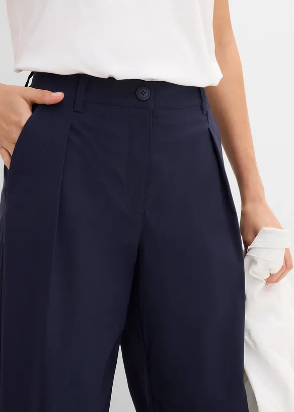 Bengalinbukse i viskosemiks med legg, bonprix