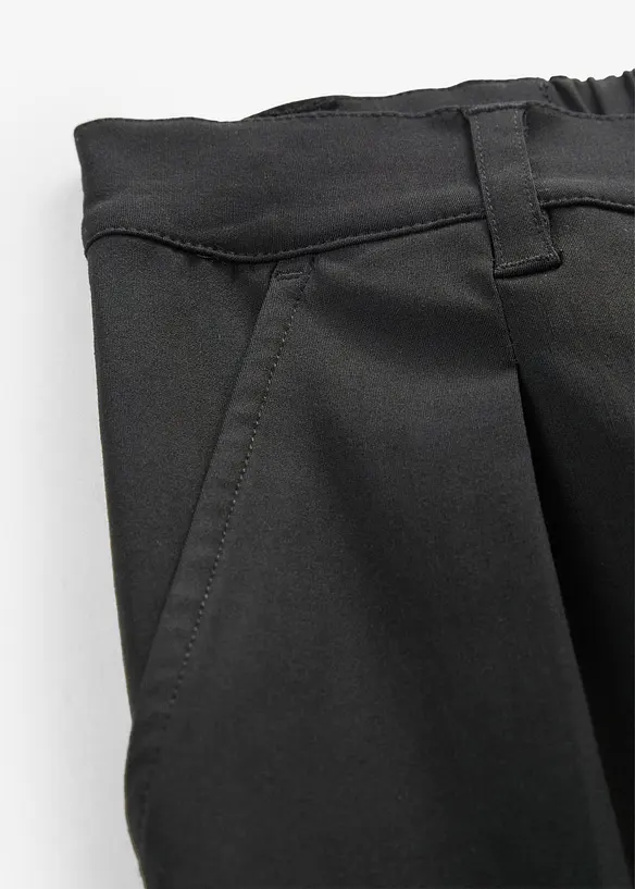 Bukse i bengalin med stretch og legg, bonprix