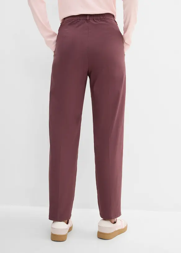 Shape bukse i bengalin med stretch og avsmalnende ben, bonprix