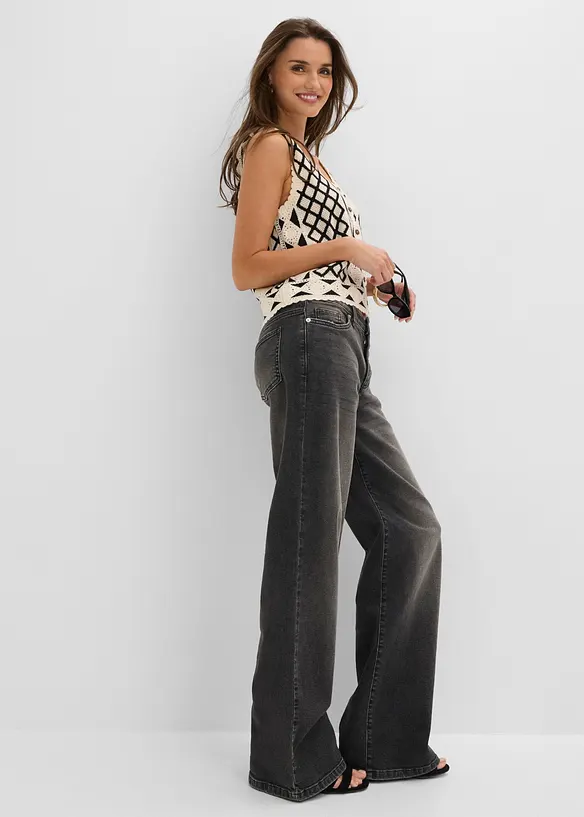 Strikkevest, bonprix