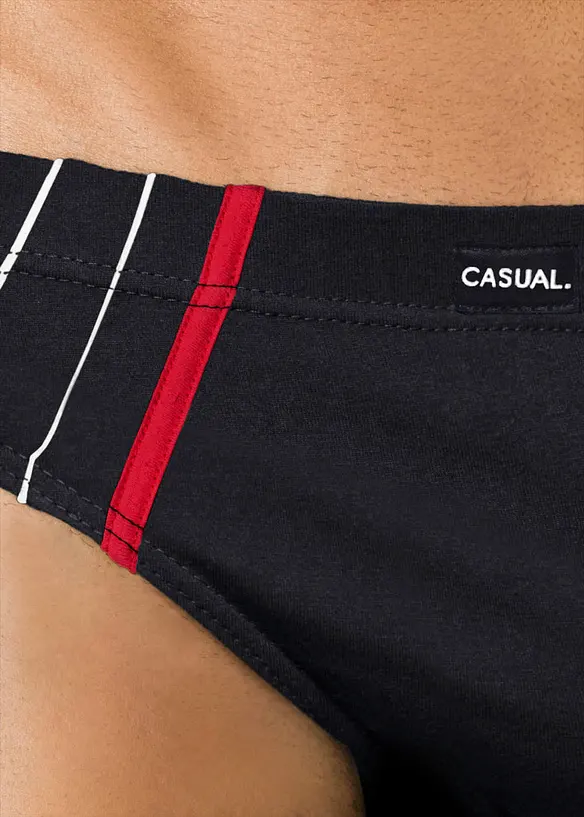 H&oslash;y truse med bomull (5-pack), bonprix
